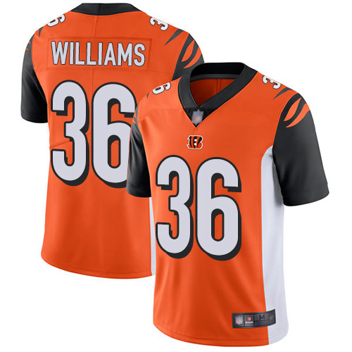Cincinnati Bengals Limited Orange Men Shawn Williams Alternate Jersey NFL Footballl #36 Vapor Untouchable->cincinnati bengals->NFL Jersey